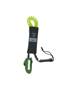 SUP board leash green/transparent 10' 7mm
