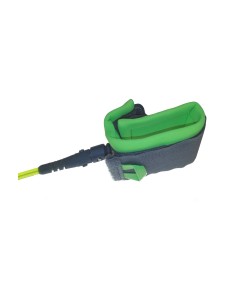 SUP board leash green/transparent 10' 7mm 2