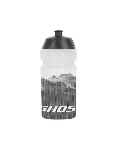 Ghost juomapullo 0,5L transparent/musta