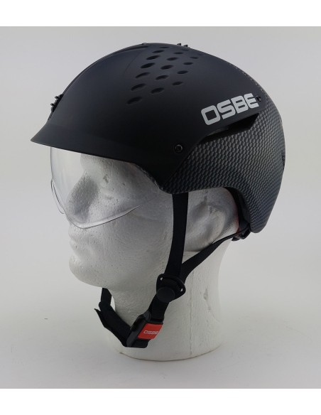 OSBE Tech Visor Bike carbon look/black 59-62cm