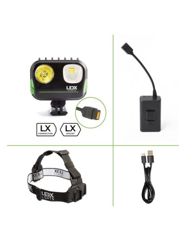 LEDX Lights Snok 2000 headlamp