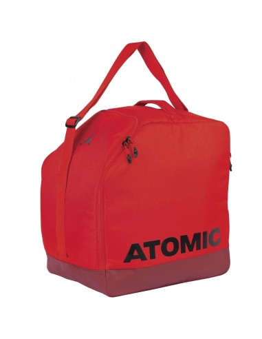 Atomic boot & helmet bag red