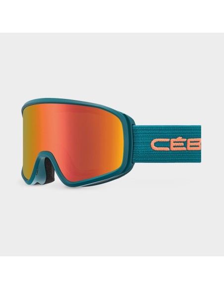 Cebe Striker EVO Lagoon Orange/ mirror red cat.3