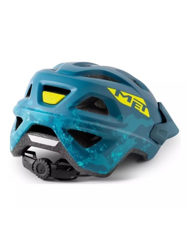MET Eldar blue/camo size 52-57cm