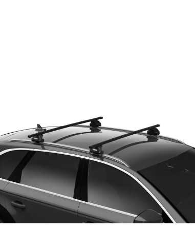 Thule SquareBar Evo Flush Rail + KIT Thule pikkused 108cm