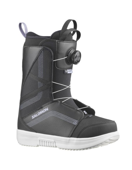 Salomon Scarlet Boa Black snowboard boots