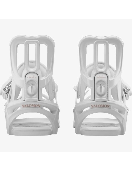 Salomon Spell white size S snowboard bindings