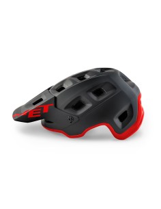 MET Terranova MIPS black mat/ red glossy size M