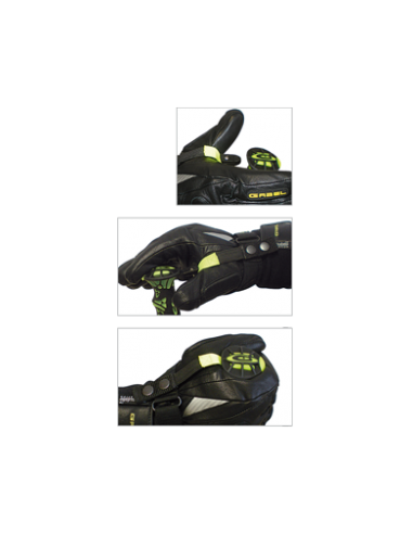 Gabel HS-R Yellow 3D Click 130cm