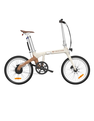 Electric bicycle ADO A20 Carbon, Amble Latte
