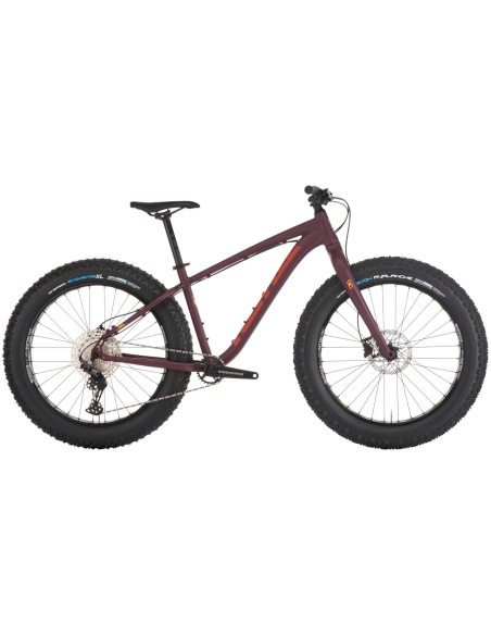 Fatbike Kona Wo, Matte Plum (XL)
