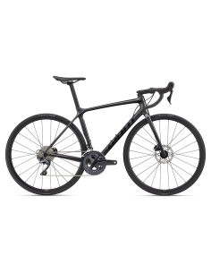 Велосипед Giant TCR Advanced 1 Disc-KOM, черный хром (L)