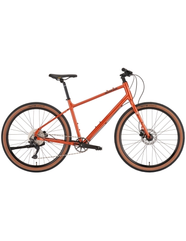 Велосипед KONA Dew Plus, 27,5" Gloss Titian (Оранжевый) (XL)