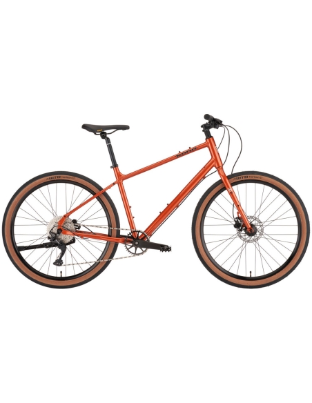 Bicycle KONA Dew Plus, 27.5" Gloss Titian (Orange) (XL)