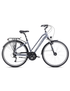 Bicycle ROMET Gazela 5, silver-gray (M)