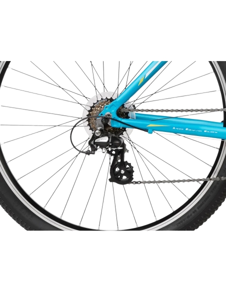 Bicycle ROMET Rambler R9.0, 29" blue-white-yellow (XL)