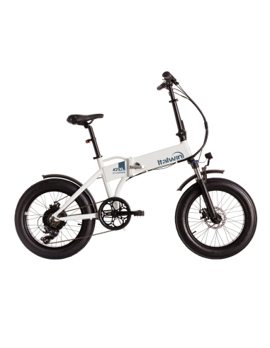Kokkupandav elektrijalgratas ITALWIN K2 XL (36V / 10,5 Ah), valge