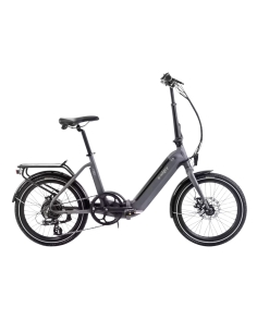Folding electric bicycle ROMET E-Wigry 1.0, dark gray