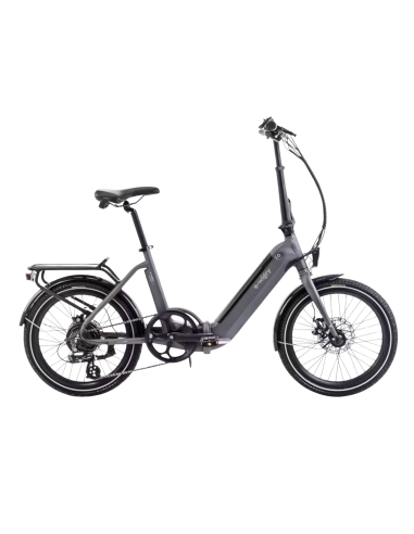 Folding electric bicycle ROMET E-Wigry 1.0, dark gray