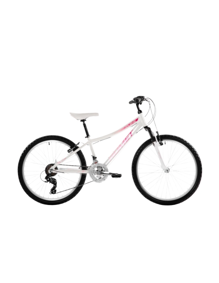 Children's bicycle ROMET Jolene 24, white-pink