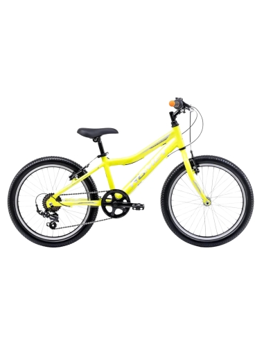 Children's bicycle ROMET Rambler 20 KID 1, lime-gray