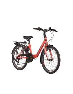 Children's bicycle S'COOL chiX, 20" Coral/Dark Red 2