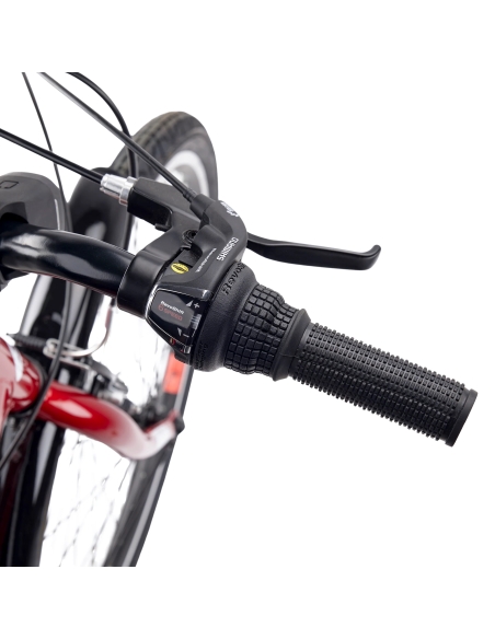Children's bicycle S'COOL chiX, 24" Red/White