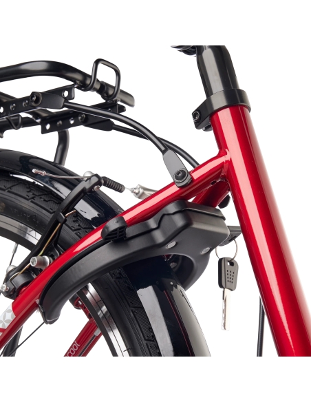 Laste jalgratas S'COOL chiX, 24" Red/White