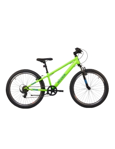 Children's bicycle S'COOL Xroc, 24" Neon Green/Ocean