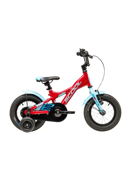 Laste jalgratas S´COOL XXlite, 12" punane/helesinine