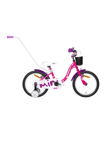 Children's bicycle TABOU Mini ST, 16" pink-white