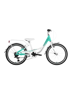 Children's bicycle TABOU Queen 20, white-mint