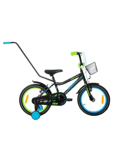 Детский велосипед TABOU Rocket Alu, 18", чёрно-синий
