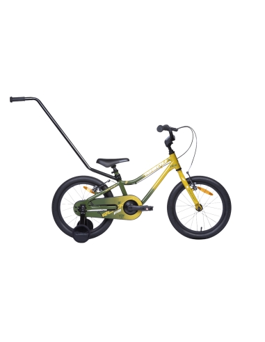 Детский велосипед TABOU Rocket FR, 20" зелено-золотой