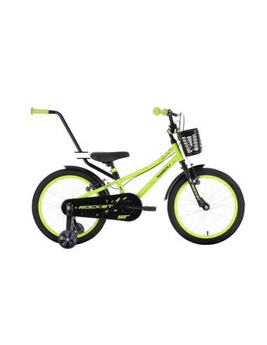 Laste jalgratas TABOU Rocket ST, 14" roheline-hall