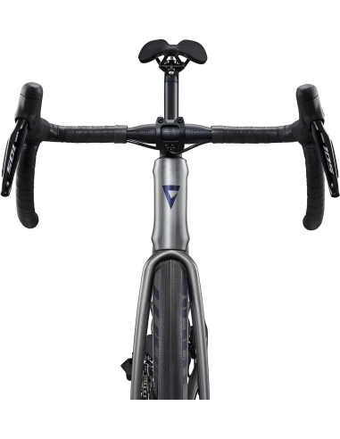 Maantiepyörä GIANT Defy Advanced 1, hiilenharmaa/Linnunrata (M/L)