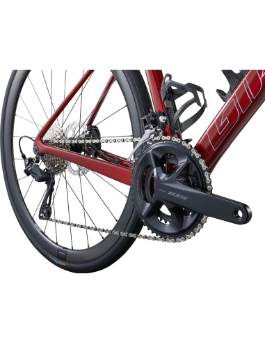 Шоссейный велосипед GIANT Defy Advanced Pro 2, Carbon/Sangria (M)