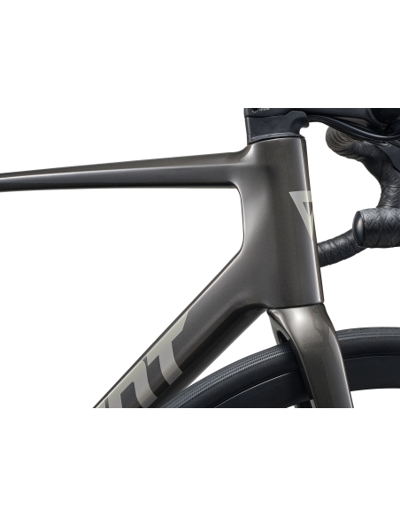 Шоссейный велосипед GIANT TCR Advanced 2 KOM (2026) Stealth Chrome (L)