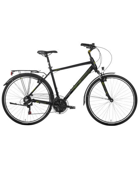 Велосипед мужской TABOU KINETIC 1.0, 28" черно-зеленый (XL)