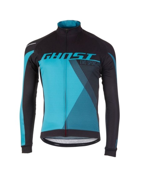 Ghost Performance Evo Jersey Long Blue