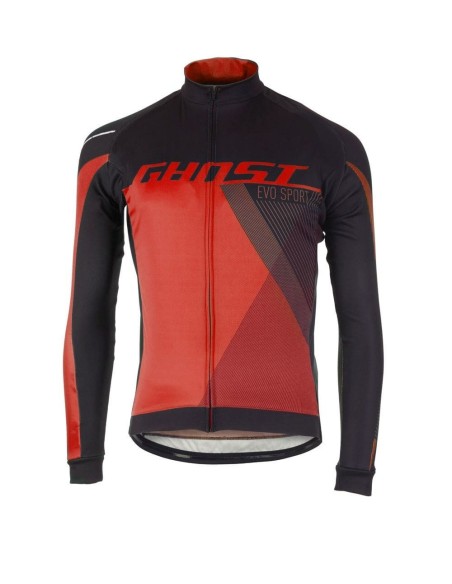 Ghost Performance Evo Jersey Long Red