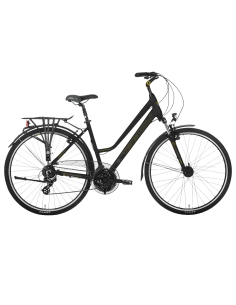 Naiste jalgratas TABOU Kinetic 2.0 PLUS W, 28" must-kuldne (L)