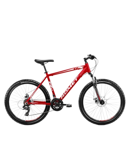 Noorte jalgratas ROMET Rambler R6.2, 26" punane-valge-hall (M)