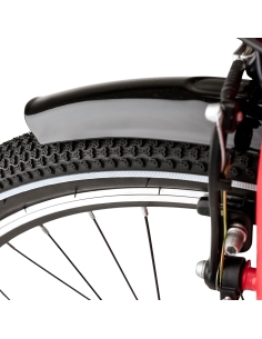 Noorte jalgratas S´COOL Wave Steel LTD, 26" korall/punane 2
