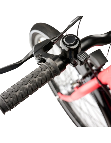 Noorte jalgratas S´COOL Wave Steel LTD, 26" korall/punane