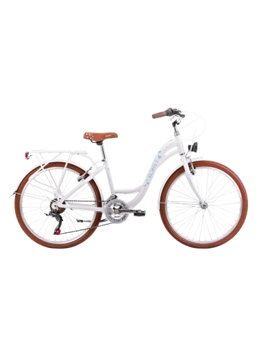Детский велосипед ROMET Panda 1, бело-голубой