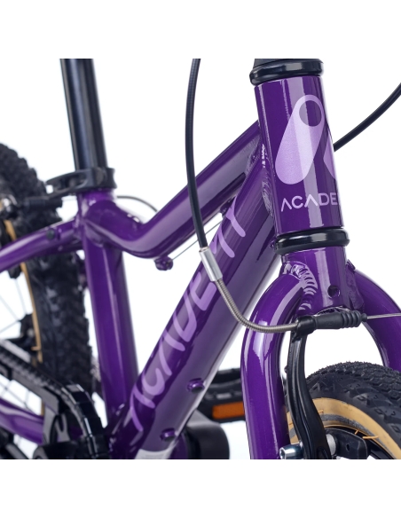 Ultrakevyt lastenpyörä ACADEMY Grade 2, 14" violetti