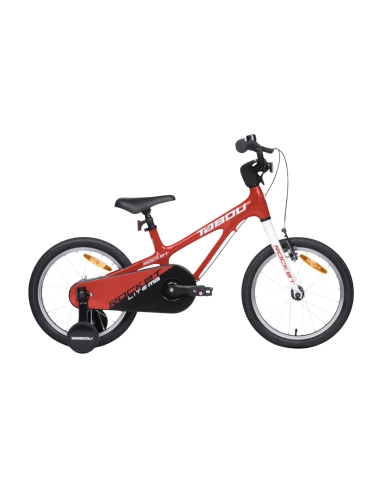 Ultralight children's bicycle TABOU Rocket Lite MG, 14" red/white