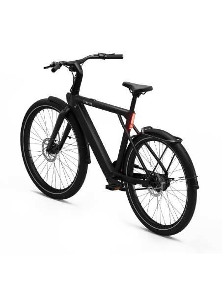 Electric bicycle TENWAYS CGO009, Midnight Black