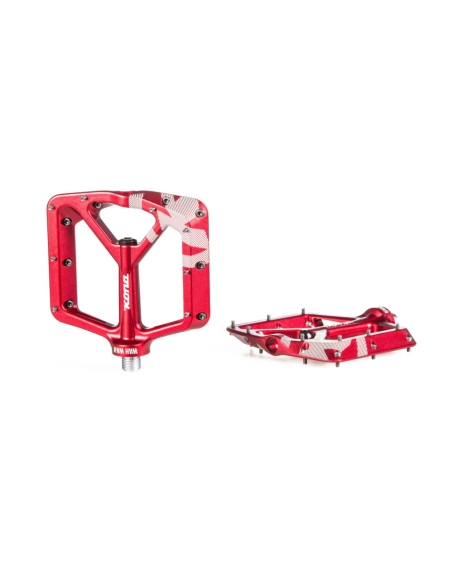 Педали KONA Wah Wah 2 Alloy, красный